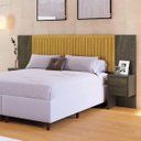 Ver imagem 3 de Cabeceira Ripada para Cama King Size - Design Elegante