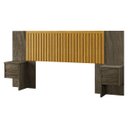 Ver imagem 1 de Cabeceira Ripada para Cama King Size - Design Elegante