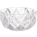 Ver imagem 1 de Kit 25 Molheiras de Cristal Diamond Lyor 270ml de Mesa para Restaurantes Hotéis Bowl Decorativo