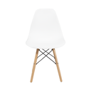 Ver imagem 6 de Conjunto de Jantar Mesa Eames Preta 90 Cm com 4 Cadeiras Brancas Dsw Design