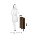 Ver imagem 2 de Balcão de Cozinha sem Tampo 15cm 1 Porta Safira Luciane Móveis