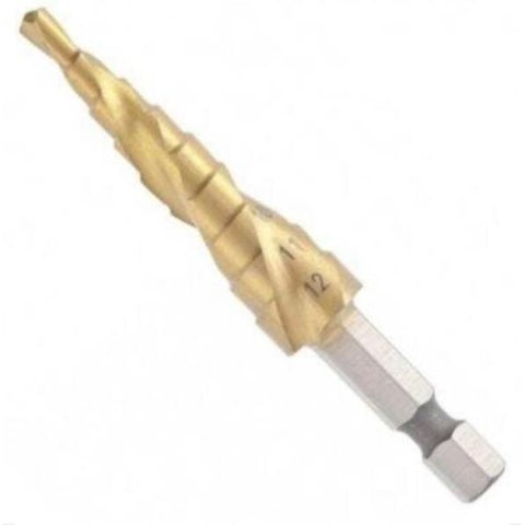 Broca Escalonada Para Metal 12Mm