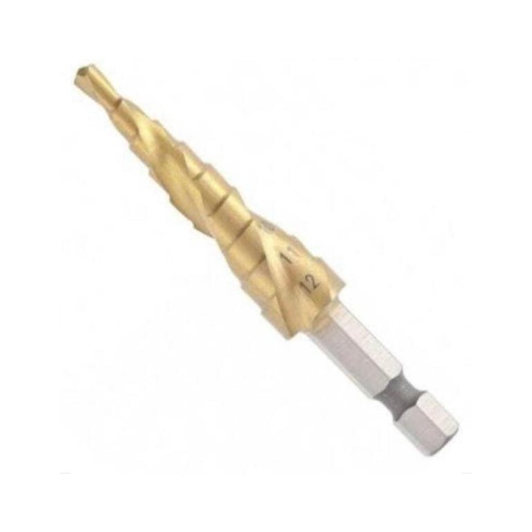 Broca Escalonada Para Metal 12Mm