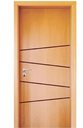 Ver imagem 1 de Folha de Porta Frisada HDF Modelo 196 Mapaf:60 cm