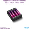 Carregador Pilhas Elgin Usb + 2 Pilhas Aa - 46rscusb - 6