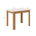 Ver imagem 3 de Mesa de Jantar Bellagio Retangular 108cm com 4 Cadeiras Clara Poliman Móveis