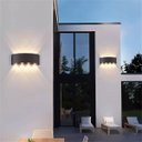 Ver mais imagens de Arandela Luminaria 8w Parede 8 Fachos Iluminaçao Led Casa Condominio Predio Comercio Decoraçao Varan