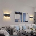 Ver imagem 4 de Arandela Luminaria 8w Parede 8 Fachos Iluminaçao Led Casa Condominio Predio Comercio Decoraçao Varan