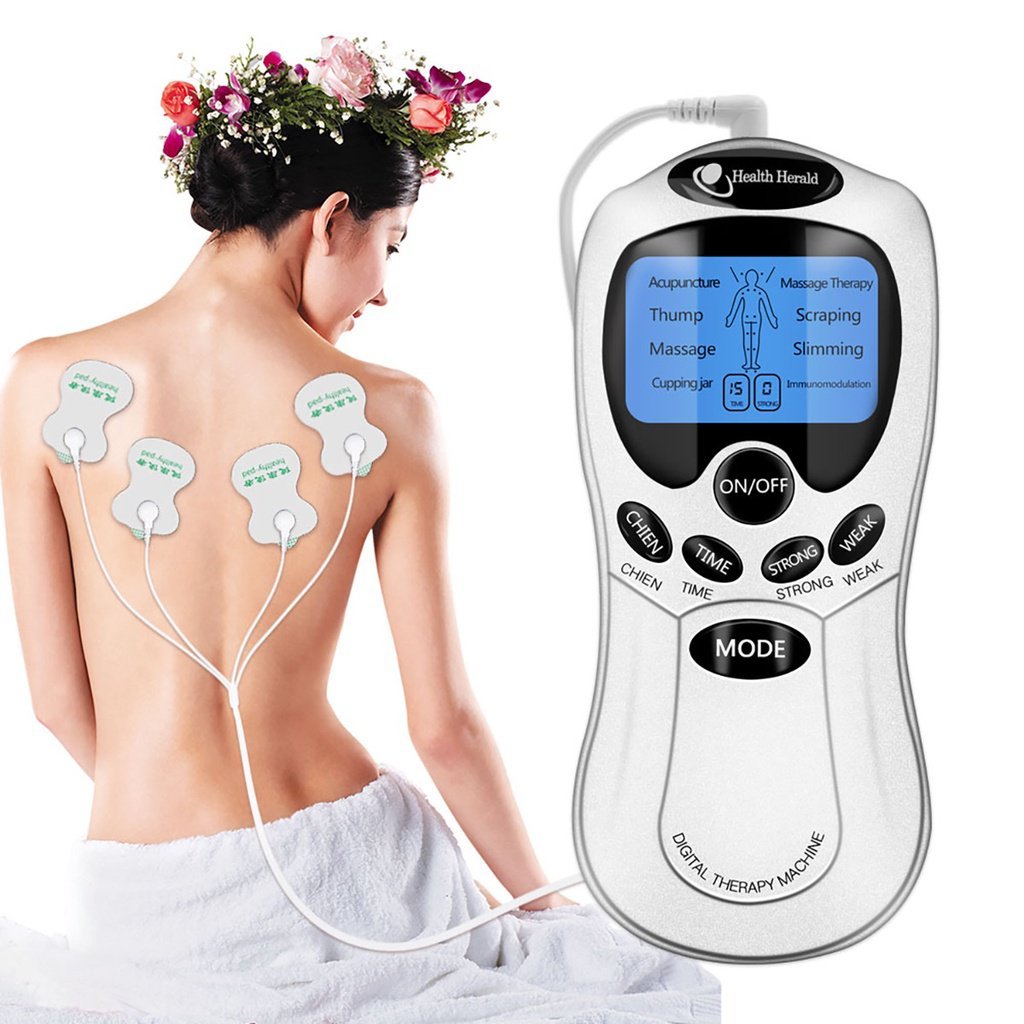 Aparelho Massagem Fisioterapia Terapia Digital Eletroestimulador Acupuntura Alivio de Dores - 3