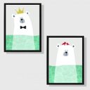 Ver imagem 1 de Kit 2 Quadros Sea Bear
