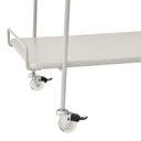 Ver imagem 4 de Carrinho Auxiliar com Rodinhas para Cozinha e Bar Estilo Moderno Leck Cinza
