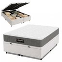 Ver imagem 1 de Cama Box Baú Colchão King Molas Ensacadas Splendido Munhoz