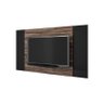 Painel Extensível Astro Para Tv Carvalho Tato/Preto - Dj Móveis - 1