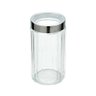 Pote Redondo De Vidro Borossilicato Tampa Inox Visor 1,6L - 1