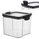Ver mais imagens de Pote Hermetico Conserva Veda Trava 700ml Acrilico Transparente Mantimento Tempero Alimento Cozinha R