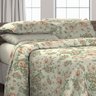 Cobre Leito King Size Com Fronhas Em Piquet Algodão 3 Peças - 4