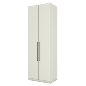 Guarda Roupa Modulado Predileto 2 Portas e 3 Gavetas Areia - Móveis Henn
