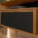 Ver imagem 6 de Rack para Tv até 60 Polegadas 1 Porta Tasu Freijó Trend/preto Tx - Pnr Móveis