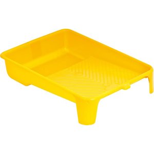Bandeja plástica para pintura 23cm amarela - Vonder