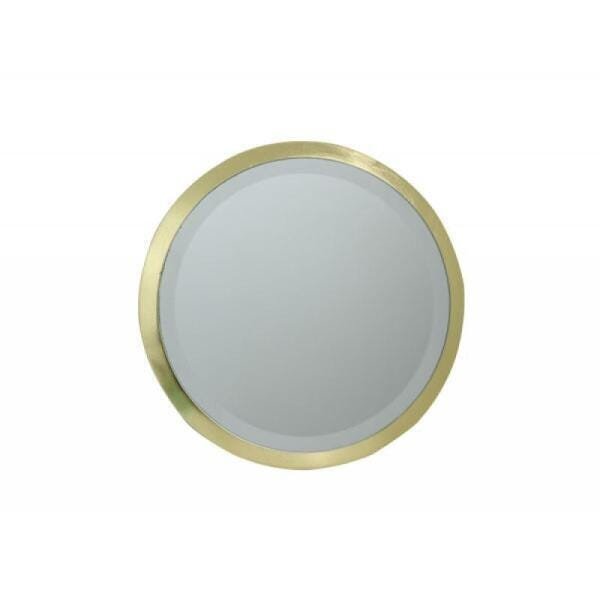 Espelho Redondo Mdf Gold 19x19x1.3cm - 1