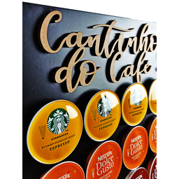 Porta Cápsulas Café 30x40 Dolce Gusto - Preto - Cantinho do Café 30 Cápsulas - 5