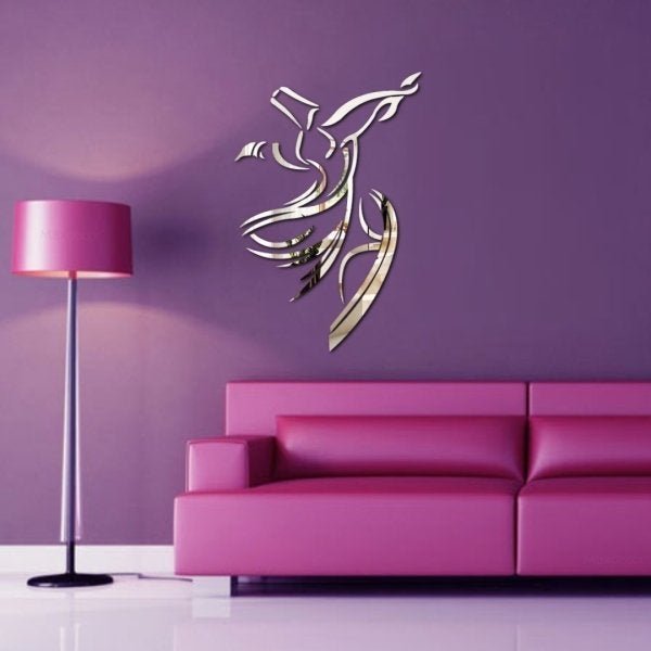 Espelho Decorativo Acrílico - Dança Turca - 1