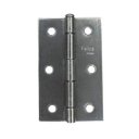 Ver imagem 1 de Dobradiça Porta Inox Kit 3 Peças - 3" 75mm Ferca