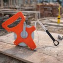 Ver imagem 6 de Trena Métrica Fibra de Vidro com Manivela Mede até 30 Metros Laranja Black Bull