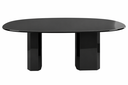 Ver imagem 1 de Mesa de Jantar Orgânica Cora 160x90cm Base Dupla