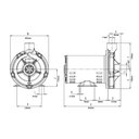 Ver imagem 3 de Motobomba Centrífuga Monoestágio Monofásica 2 Cv 127/220v Schneider Bc-92s 1c