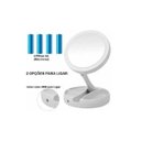 Ver imagem 5 de Espelho Dobrável LED Iluminador Mesa Maquiagem Portátil Aume