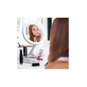 Ver imagem 3 de Espelho Dobrável LED Iluminador Mesa Maquiagem Portátil Aume