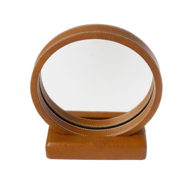 Espelho em Couro para Banheiros,Décor,Homeware - 1