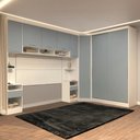 Ver imagem 1 de Guarda Roupa Queen Modulado Cp07 Taiga Branco/grey L01 - Mpozenato