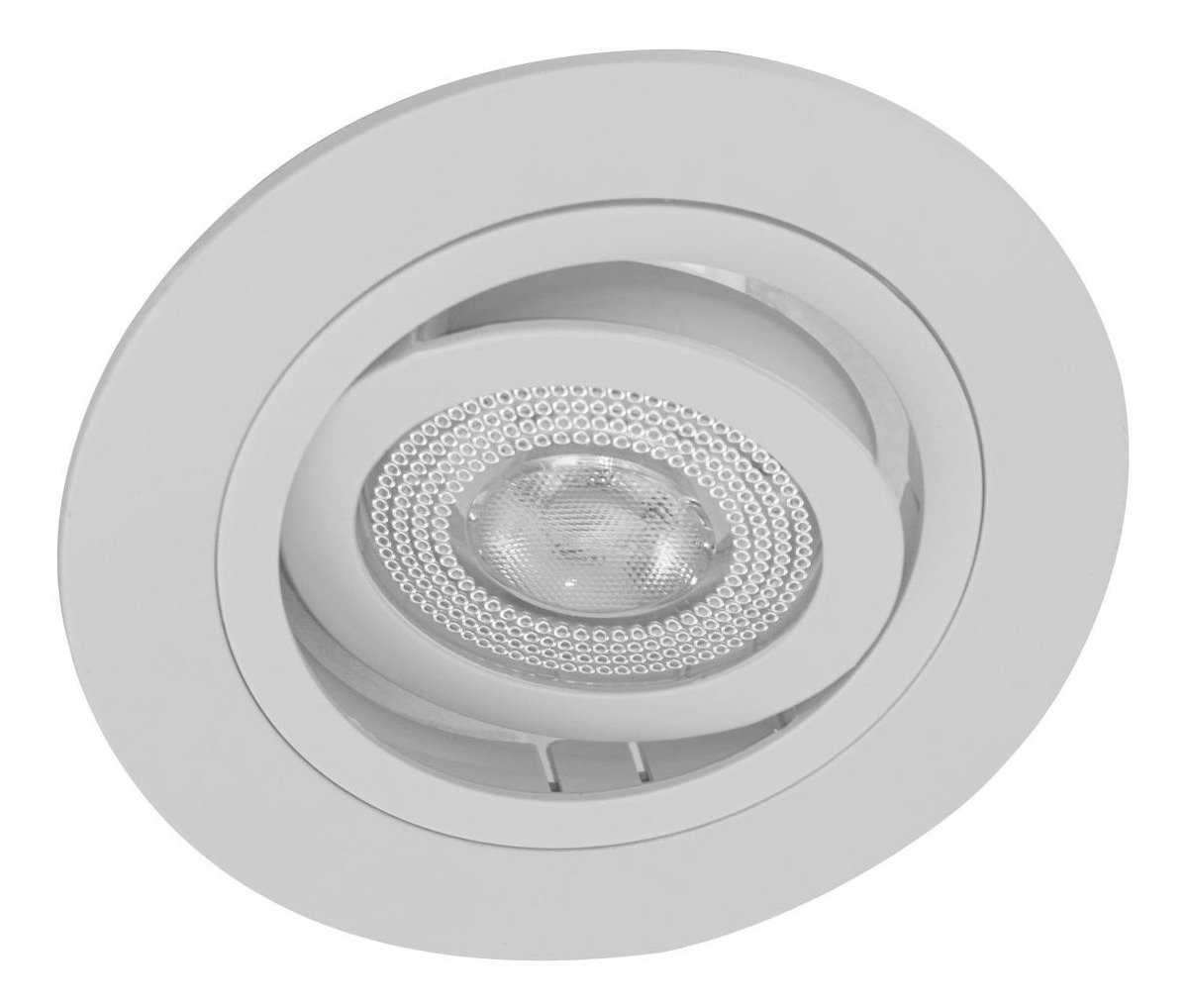 Spot Embutir Redondo Conecta Branco p/PAR20 DL152PAR20W Bella St2746