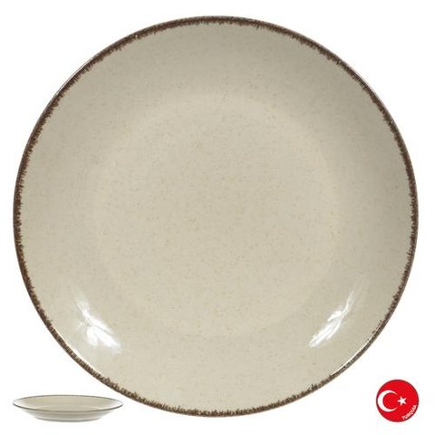 Prato Raso Porcelana (branco Off White) Decorativo 27cm