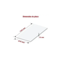 Forro de Pvc Modular / Removível 1250 X 625 X 10mm C/ 13 Pçs Branco - Plasbil - 3