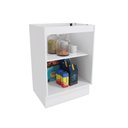 Ver imagem 3 de Balcão Celeste Kappesberg 100% Mdf 1 Porta Branco/nogueira 60cm