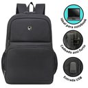 Ver imagem 2 de Mochila Notebook Executiva Home Office Anti Furto Senha Usb Yepp Mochila Executiva Notebook Anti Fur