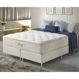 Cama Box Super King Anjos Colchões  Molas Ensacadas Hiper Soft Boston 193x203x71 - 2