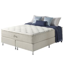Cama Box Super King Anjos Colchões  Molas Ensacadas Hiper Soft Boston 193x203x71 - 1