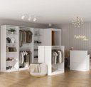 Ver mais imagens de Balcão Arara Roupas + Balcão de Atendimento