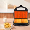 Ver imagem 2 de Máquina Waffle Elétrica Compacta 110v Antiaderente 850w