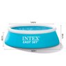 Piscina Inflável Redonda 880 Litros Intex Easy Set 28101NP - 5