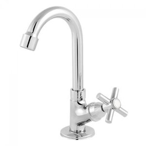 Torneira 1195 Bica Móvel Lavatório Metal C-53 1/4 Volta