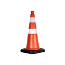 Ver imagem 1 de Cone Sinalização com Base 4kg Laranja e Branco 75cm