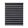 Persiana Rolo Zebra Standard 1,80 X 1,60 Double Vision Preto - 1