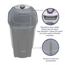 Ver imagem 4 de Tanquinho de Lavar Roupa Semi Automático Lavadora 14kg Libell 110v Sistema de Turbilhonamento Cor Pr