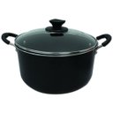 Ver imagem 1 de Caçarola 28 Grande Familia Preta 0.202 Dona Chefa - Preto