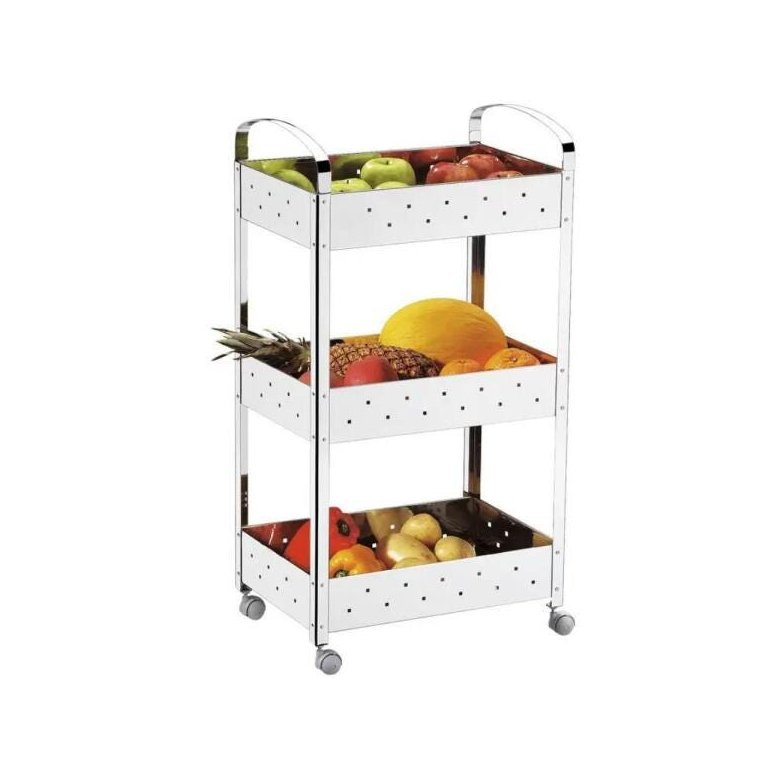 Carrinho Organizador Suprema Brinox em Inox 2098/499